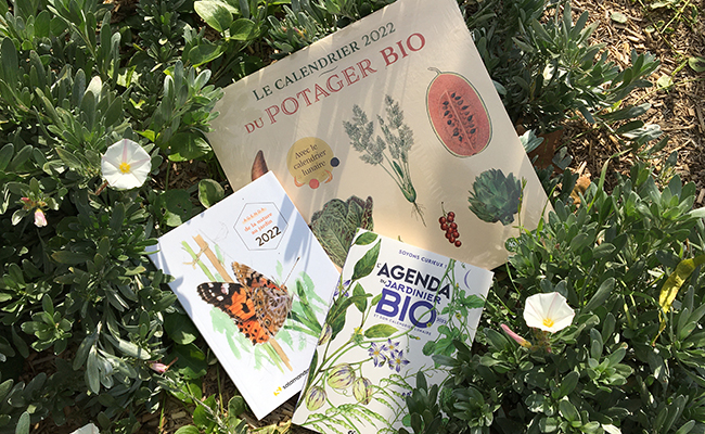 Diaries and calendar for the organic gardener 2022 – Terre Vivante
