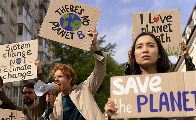 Global warming: an invisible emergency?