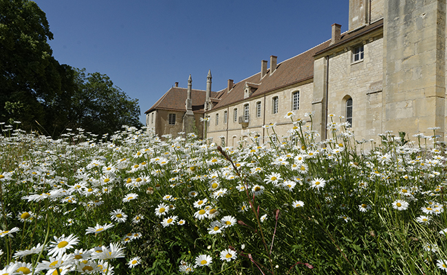 Visit the gardens at Noirlac Abbey