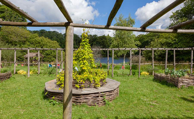 Relec Abbey located in the Monts d'Arrée, in Plouneour-Menez