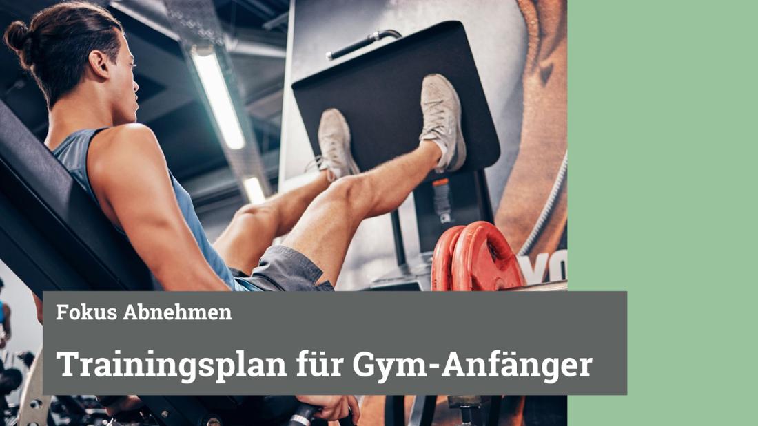 Young man training on the leg press