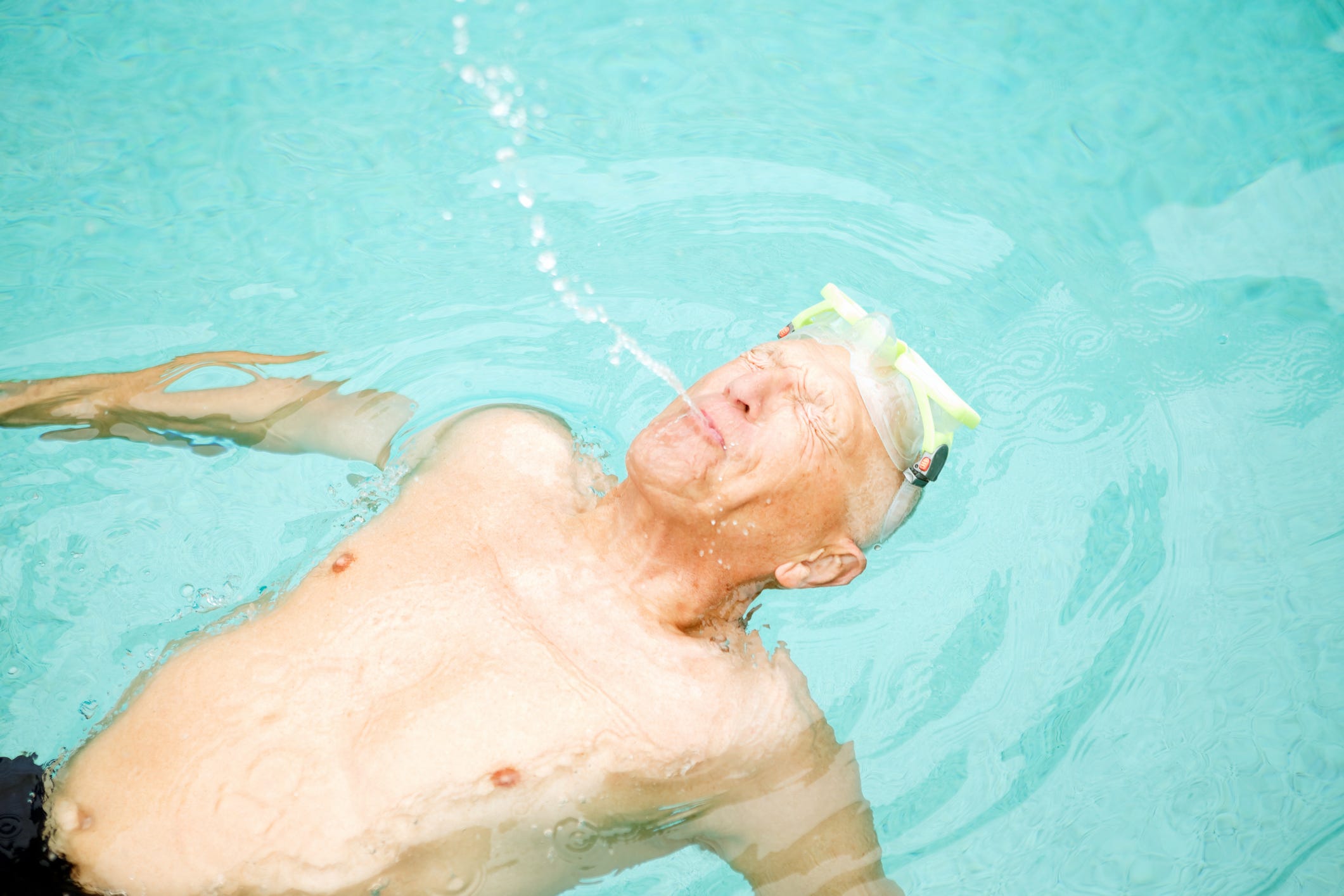 Symbolic image: John Starbrook (not pictured) swims and plays water polo.