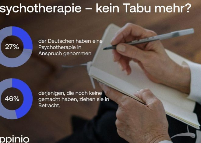 Talking to more happiness / One in four Germans has already used psychotherapy