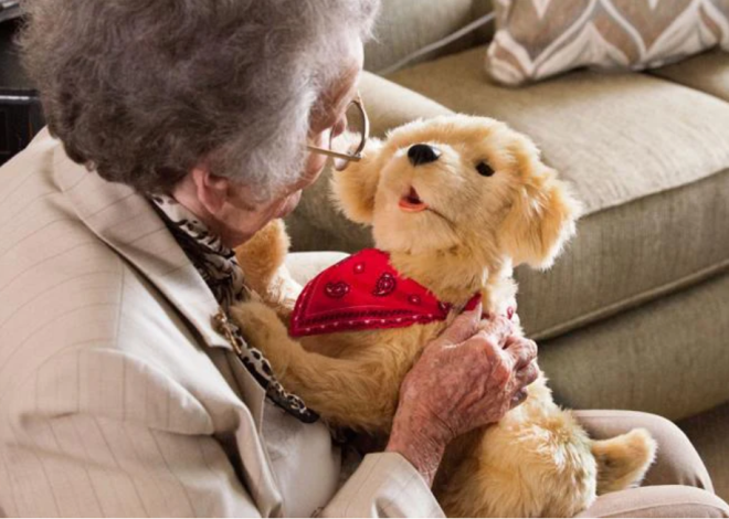 What cuddly robots could bring to the care of dementia patients