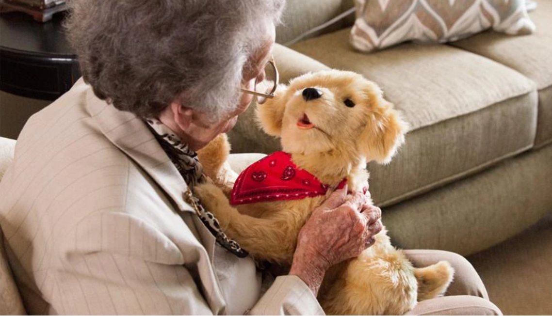 What cuddly robots could bring to the care of dementia patients