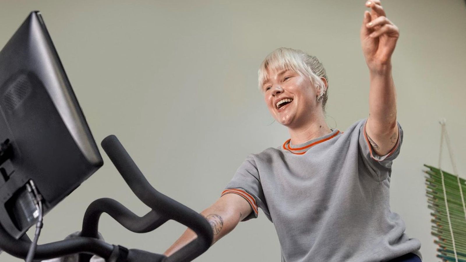 Fitness training makes you as happy as a summer romance