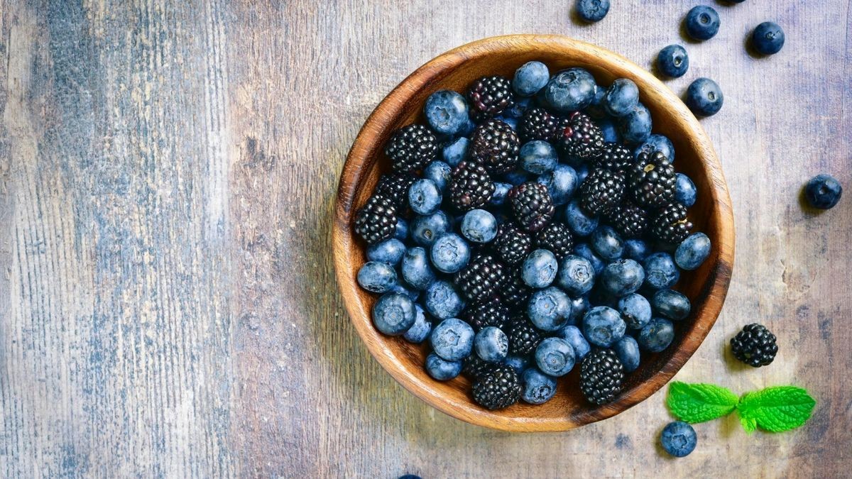 According to Dr. Riedl, blueberries and blackberries are particularly good for the skin