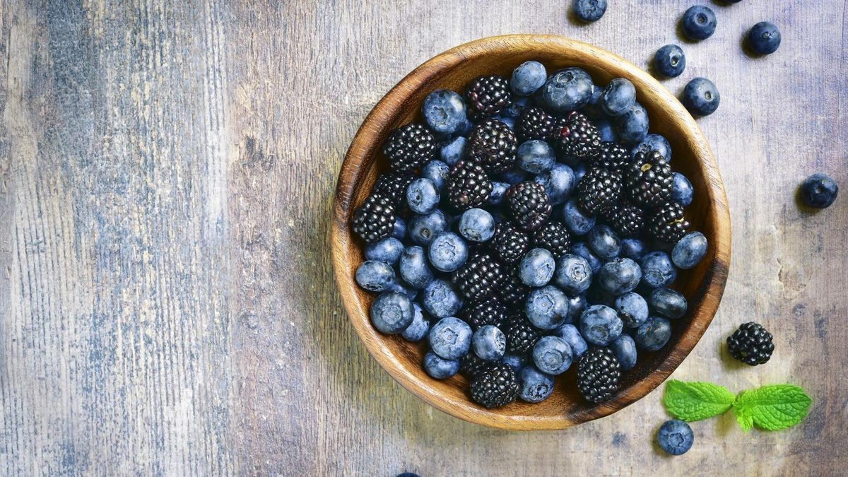 According to Dr. Riedl, blueberries and blackberries are particularly good for the skin